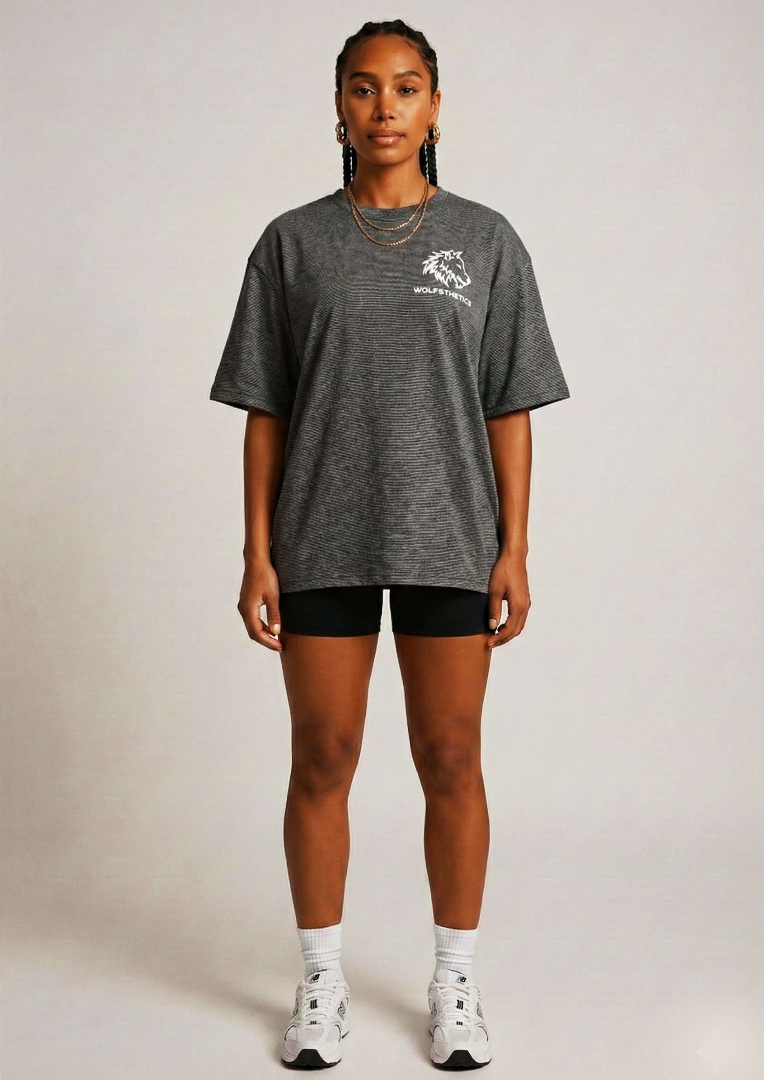 Grey Oversized t shirt