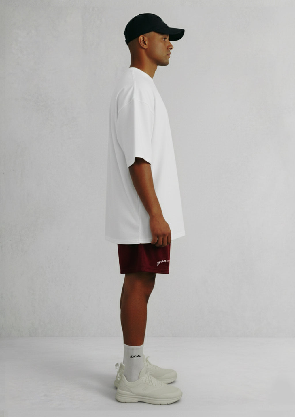 White  Oversized t shirt