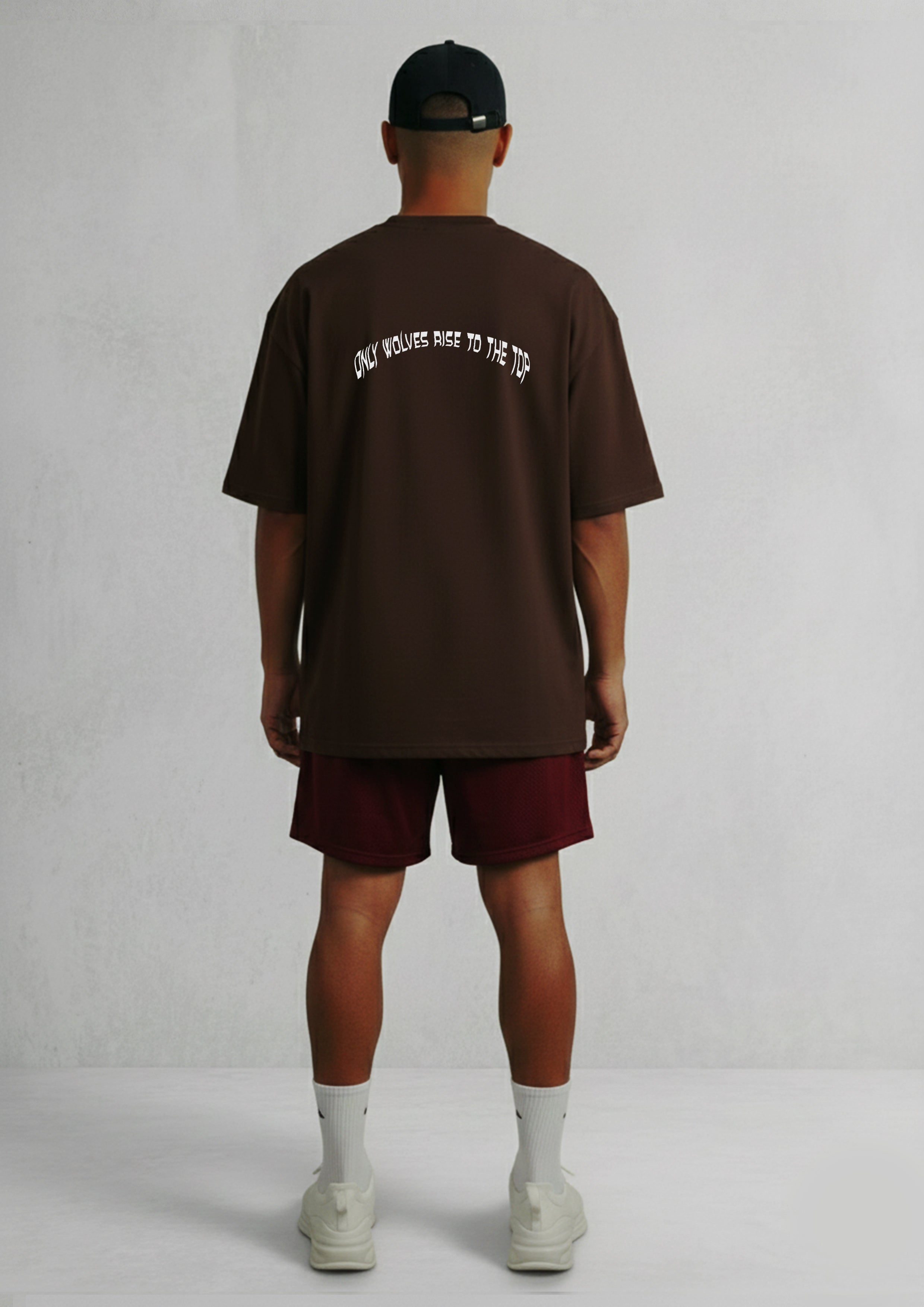 Dark chocolate brown Oversized t shirt