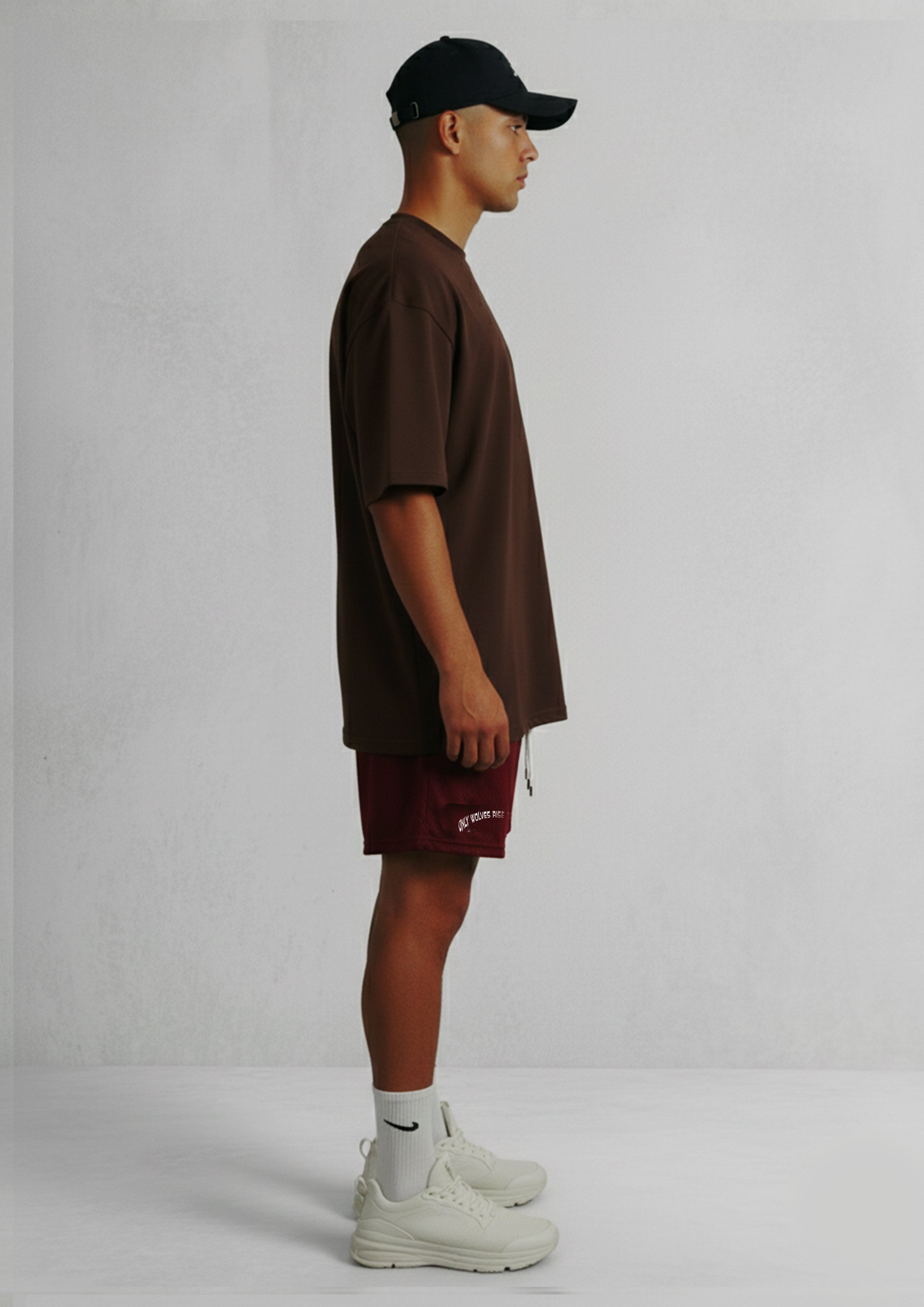 Dark chocolate brown Oversized t shirt