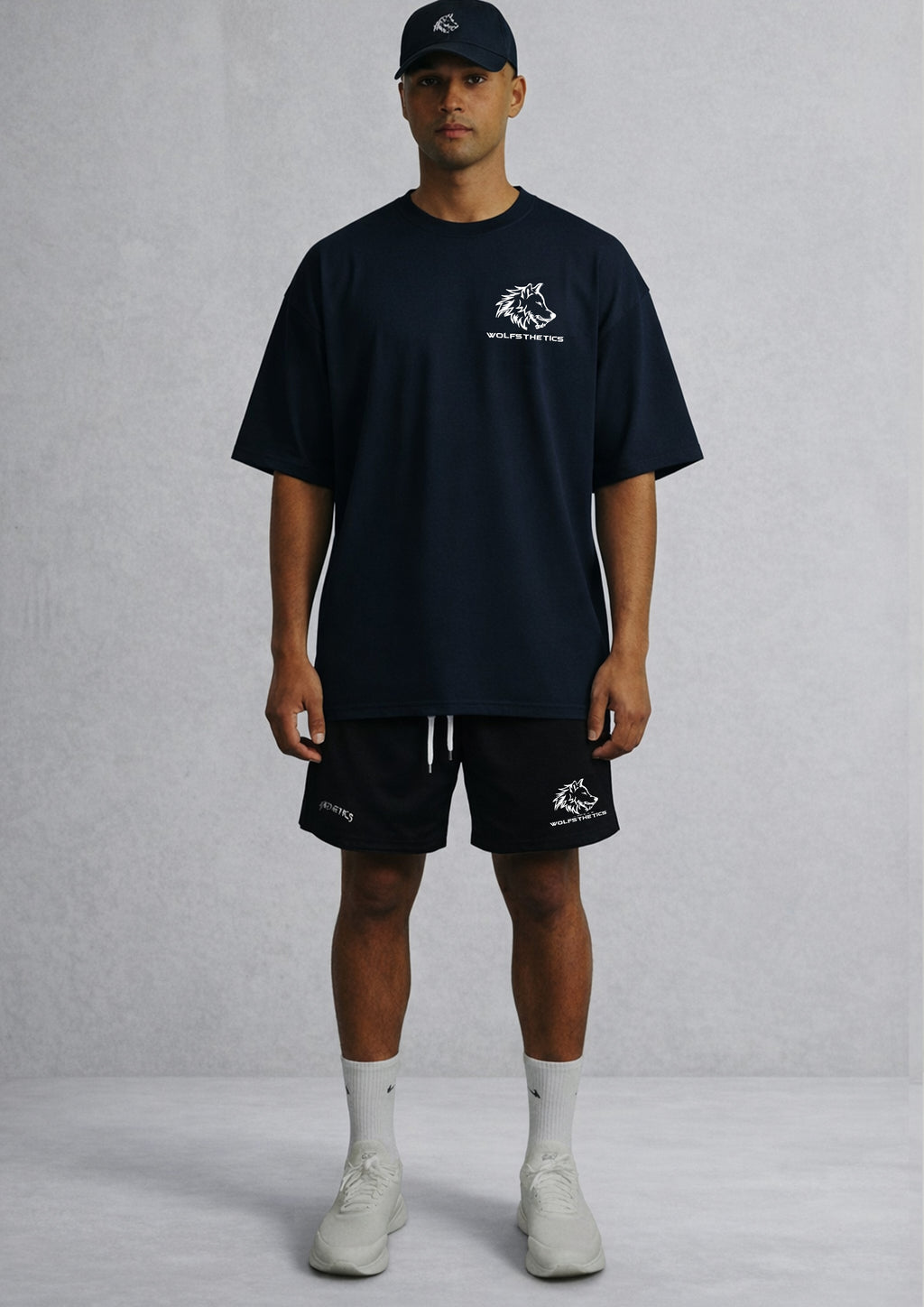 Navy Essential Oversized T-Shirt