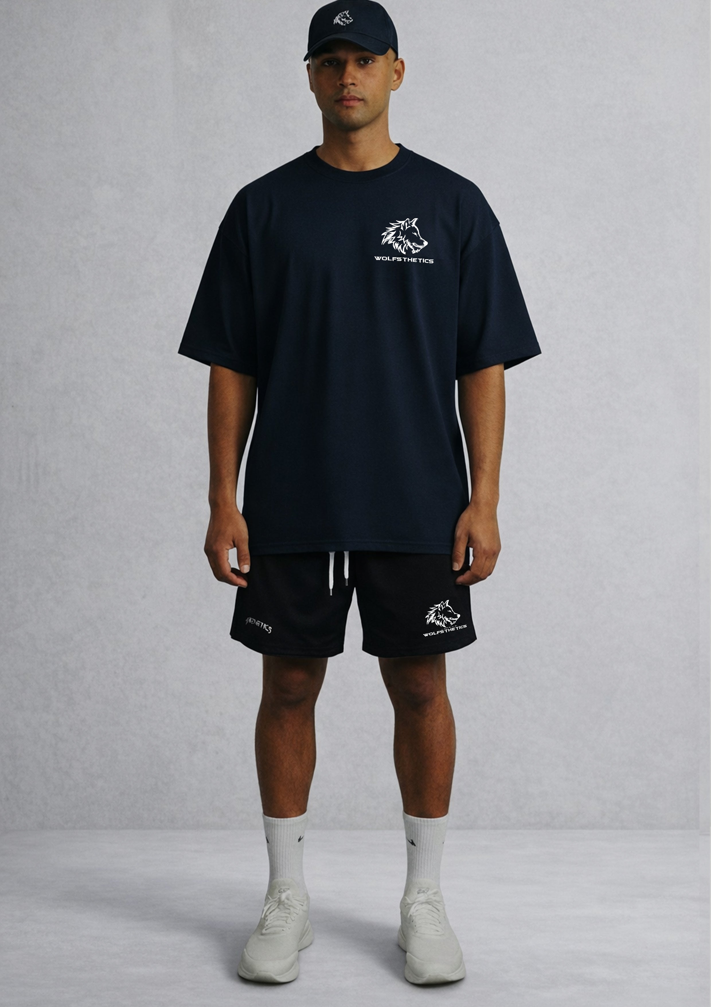 Navy Essential Oversized T-Shirt