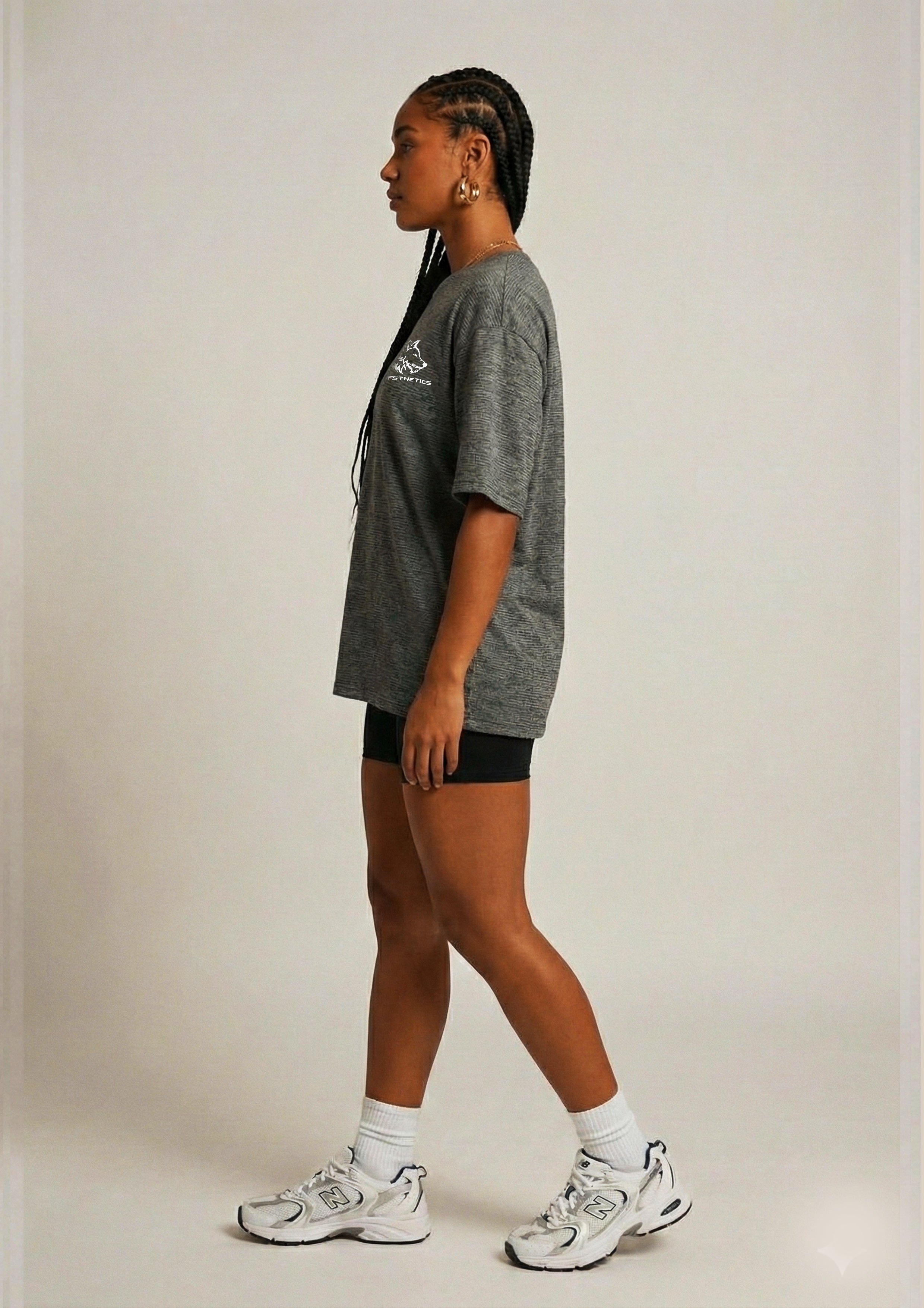 Grey Oversized t shirt